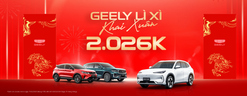 LÌ XÌ KHAI XUÂN – GEELY HÀ NAM TRAO LỘC KHỦNG 2.026.000 VNĐ