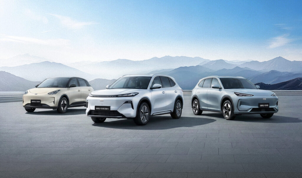 Geely EX2 & Geely EX5 EM-i Bứt phá và ghi dấu ấn trên bảng xếp hạng doanh số xe xanh toàn cầu