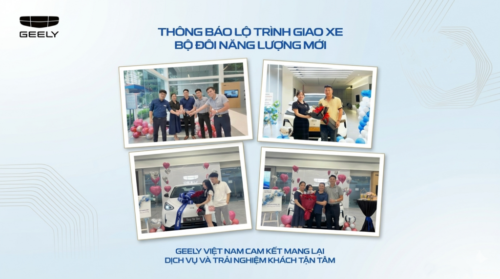 GEELY VIỆT NAM THÔNG BÁO LỘ TRÌNH GIAO XE GEELY EX2 & GEELY EX5 EM-i: TỐI ƯU VẬN HÀNH ĐỂ PHỤC VỤ NHU CẦU TĂNG CAO