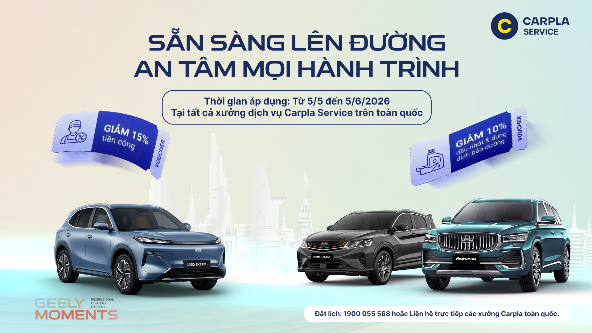 Sẵn sàng lên đường - An tâm trên mọi hành trình